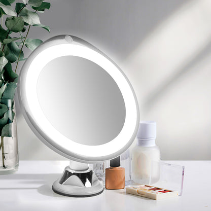 10x Magnifying Makeup LED Mirror 360 Dgree-2065254542202769414
