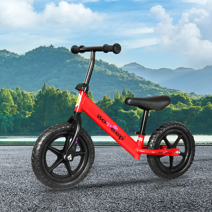 BoPeep Kids Balance Bike Ride On Toys Red-2029387266954235910