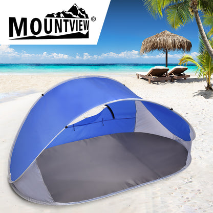 Mountview Pop Up Tent Camping Beach Blue-2065254365639348230