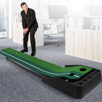 Centra Golf Putting Mat 250cmx40cm Portable-2065254463593123846
