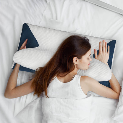 Dreamz Memory Foam Cervical Pillow Pain Relief-2102558280537739270