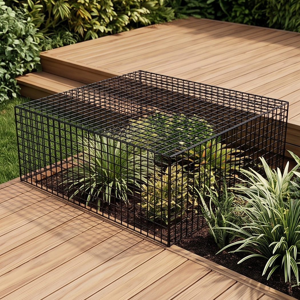 Mountview Solar Panel Bird Mesh PVC Coated 30m Roof Guard for Pigeons Black-2100035035158679558