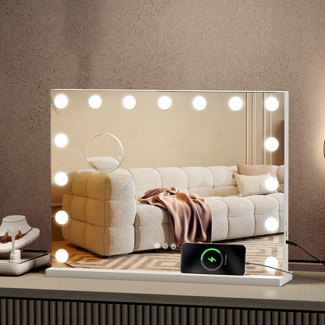 Yezi LED Hollywood Makeup Mirror 45x58cm-2065254270856466439