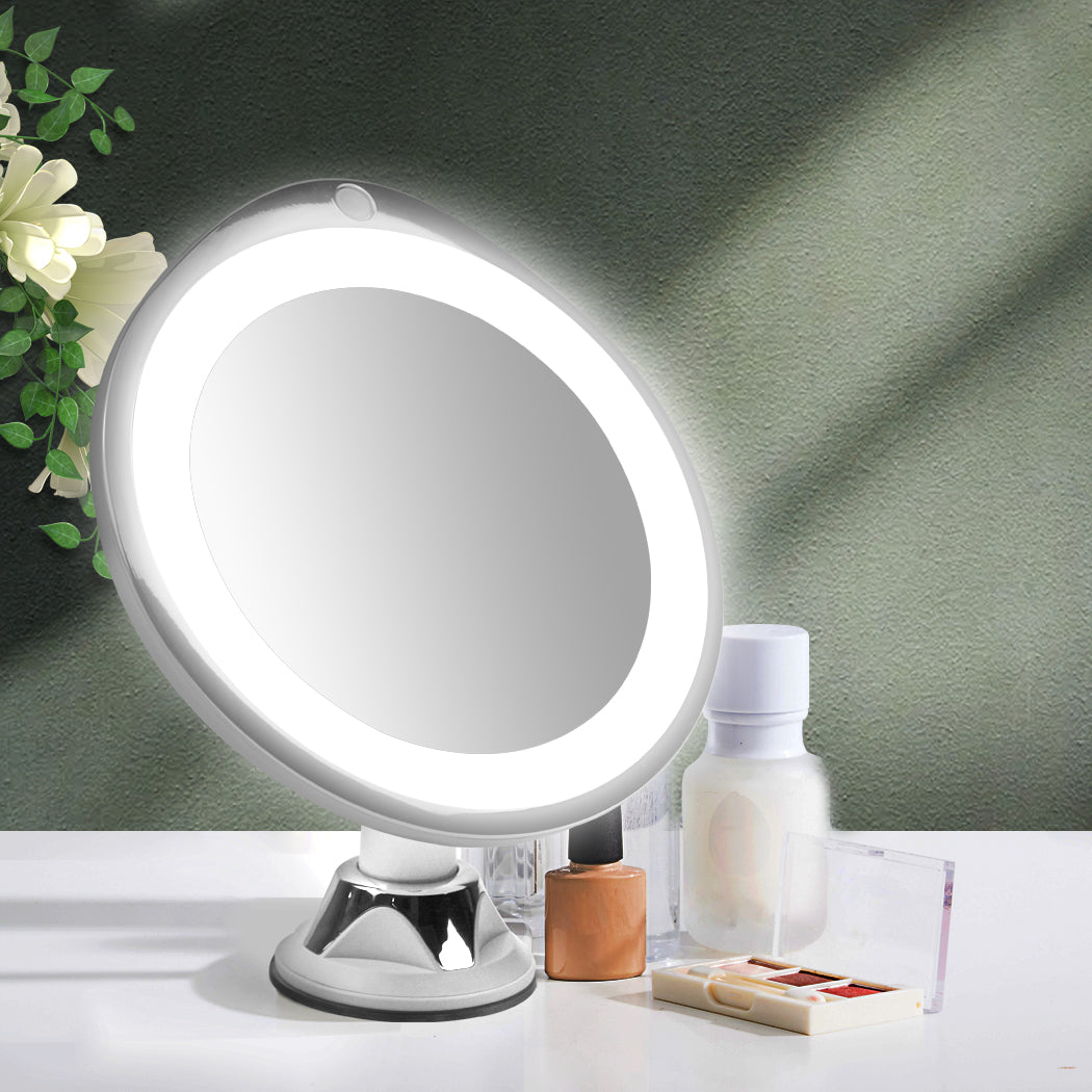 10x Magnifying Makeup LED Mirror 360 Dgree-2065254542202769415