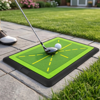 Centra Golf Hitting Mat Swing Path Feedback Rubber Base Indoor Practice Green-2100035024941355015