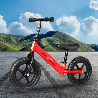 BoPeep Kids Balance Bike Ride On Toys Red-2029387266954235911