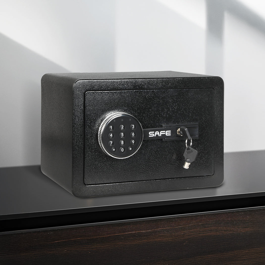 8.1L Digital Security Safe Box Password Key Lock Cash-2065254222030573575