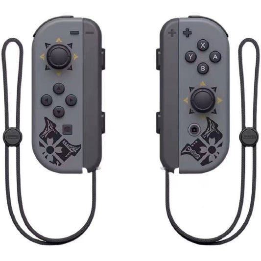 Wireless Controller Gamepad For Nintendo Switch Joy Con Left + Right - Monster Hunter + Wrist Strap