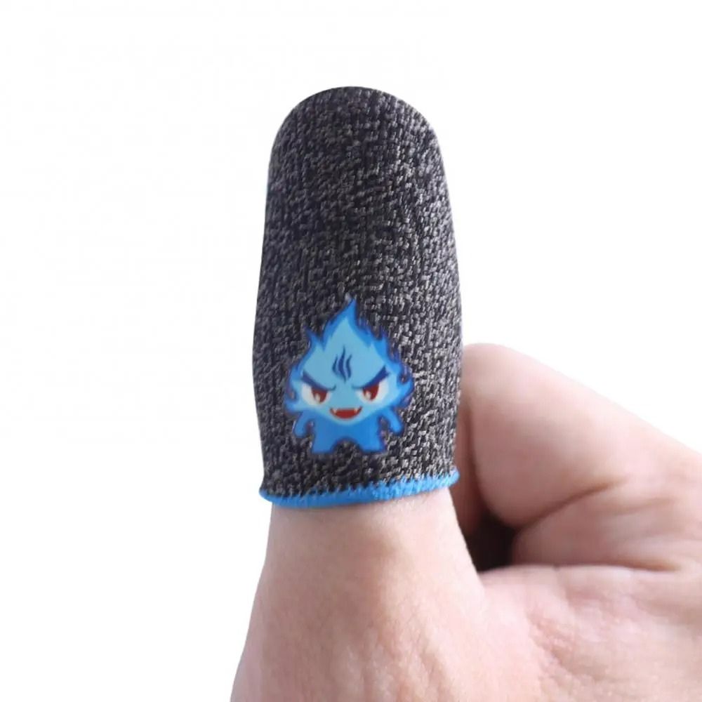 Sweatproof Mobile Gaming Finger Sleeve - Touchscreen Game Controller Thumb Gloves