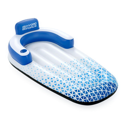 Hydro-Force 1.91m x 1.07m Indigo Wave Lounge-2050056826573164545