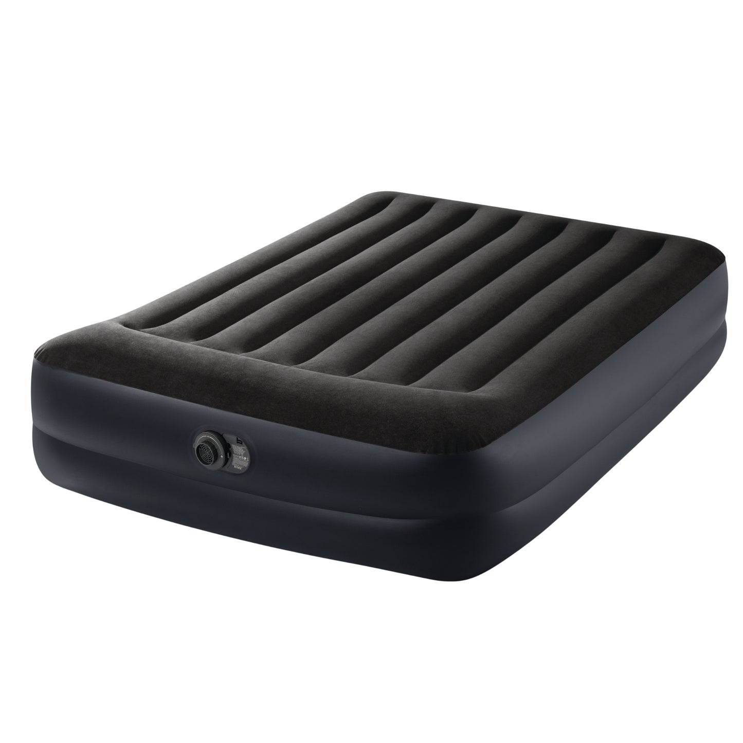Intex Queen Pillow Rest Raised Airbed with Built-In Pump