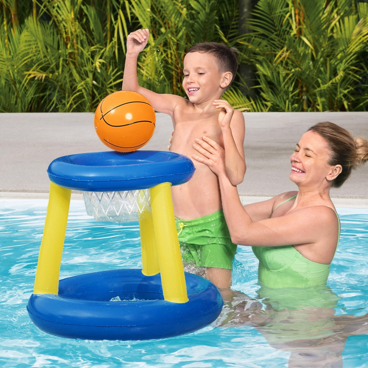 Bestway Splash N Hoop Inflatable Game-2109799585910820867