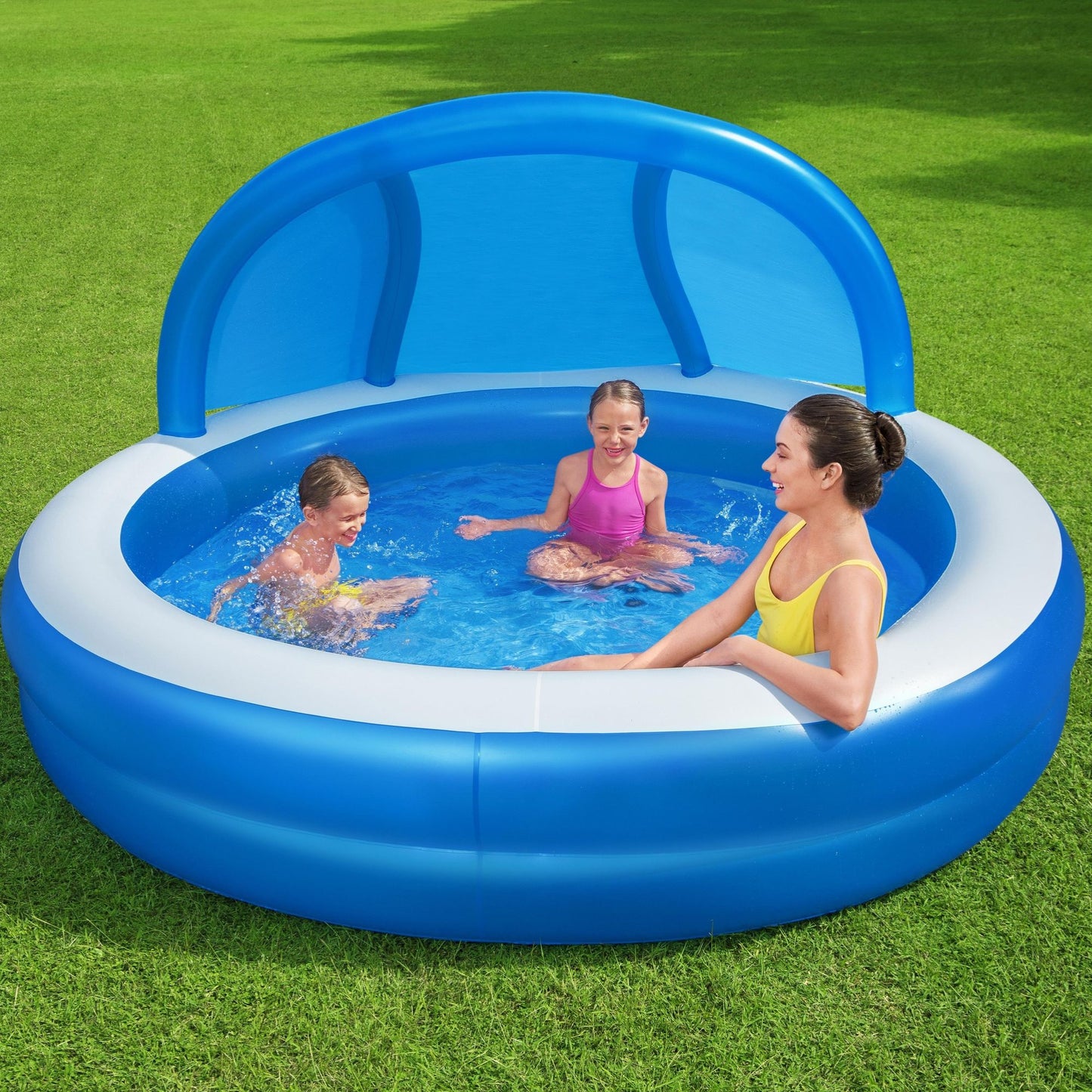 Bestway 2.41m x 2.41m x 1.40m Summer Days Family Pool-2050056755240636419