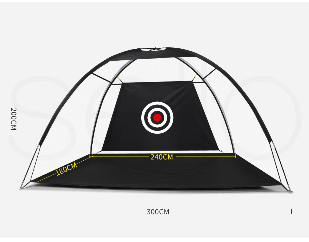 Centra 3M Golf Practice Net Hitting Black-2065254462657794050