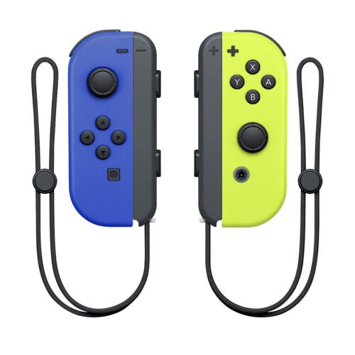 Wireless Controller Gamepad For Nintendo Switch Joy Con Left + Right - Blue & Yellow