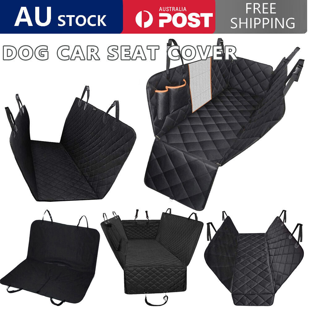 Premium Waterproof Pet Car Seat Cover Hammock - Non-Slip Protector for Dogs and Cats