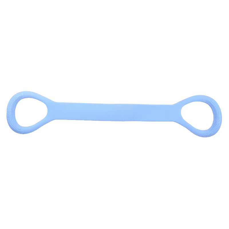 8-Character Elastic Belt Yoga Auxiliary Puller for Home Fitness - Women's Open Shoulder and Back Stretcher