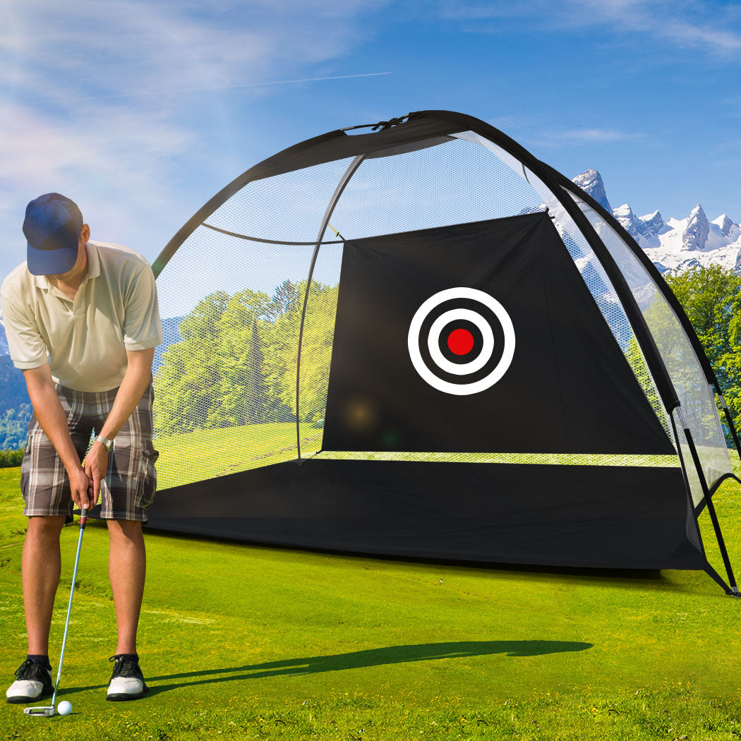 Centra 3M Golf Practice Net Hitting Black-2065254462657794055