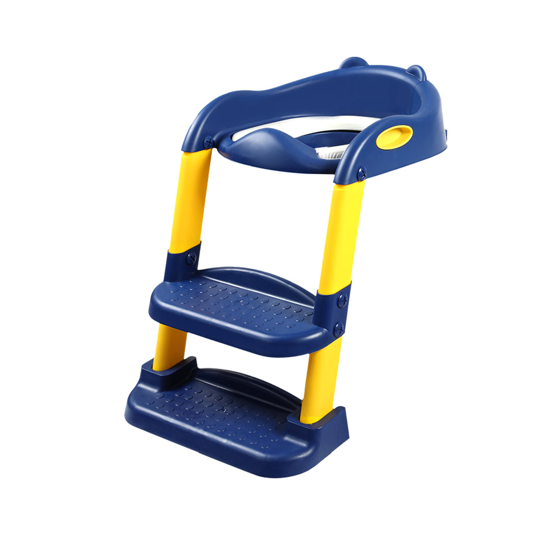 BoPeep Kids Toilet Ladder Blue-2006733051870187520