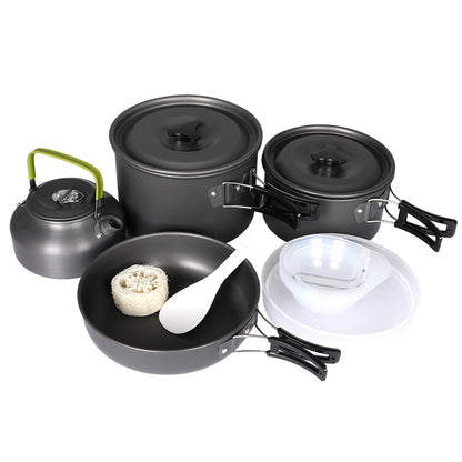 Toque 16Pcs Camping Cookware Set Outdoor-2065254597223649280