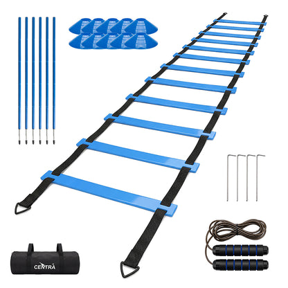 Centra Soccer Agility Training Poles Set Includes 6 Agility Poles Agility Ladder-2050059020542283776
