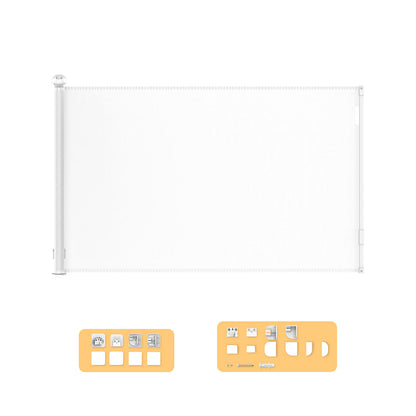 BoPeep Retractable Baby Safety Gates 300cm White 300 cm-2018816832546410496