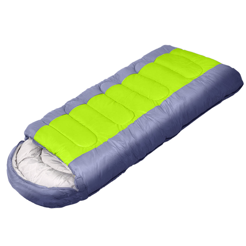 Mountview Sleeping Bag Outdoor Camping Grey-2065254371851112448
