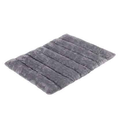 PaWz Dog Bed Large Plush Mat Water Resistant Base for Camping Car Boot Grey-2109799598460178433