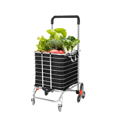 Mountview Foldable Shopping Cart Trolley-2065254468903112704