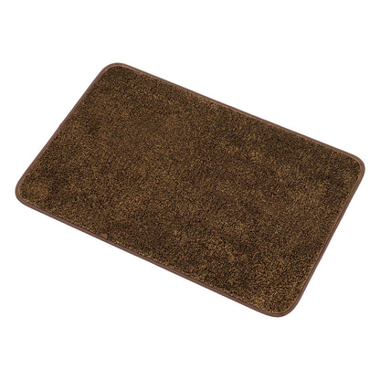 Marlow Door Mat Non Slip Absorbent Washable Pet Friendly for Entrance Brown-2109799592705593345