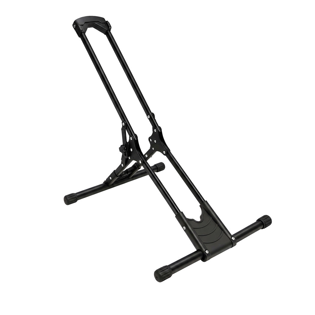 Monvelo Bike Stand Floor Storage Rack Foldable Carbon Steel for 16-29 Inch Black-2109799599093518336