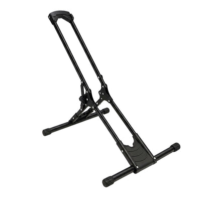 Monvelo Bike Stand Floor Storage Rack Foldable Carbon Steel for 16-29 Inch Black-2109799599093518336
