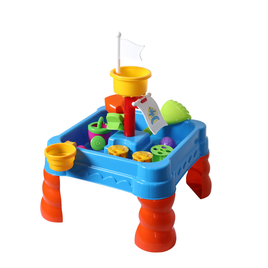21pc Kids Sand Water Activity Play Table-2065254356671926272