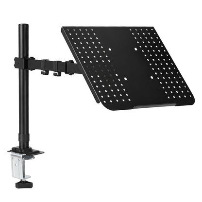 Levede Single Monitor Arm Desk Mount for 13-32 Inch Height Adjustable Black-2100035032906338304