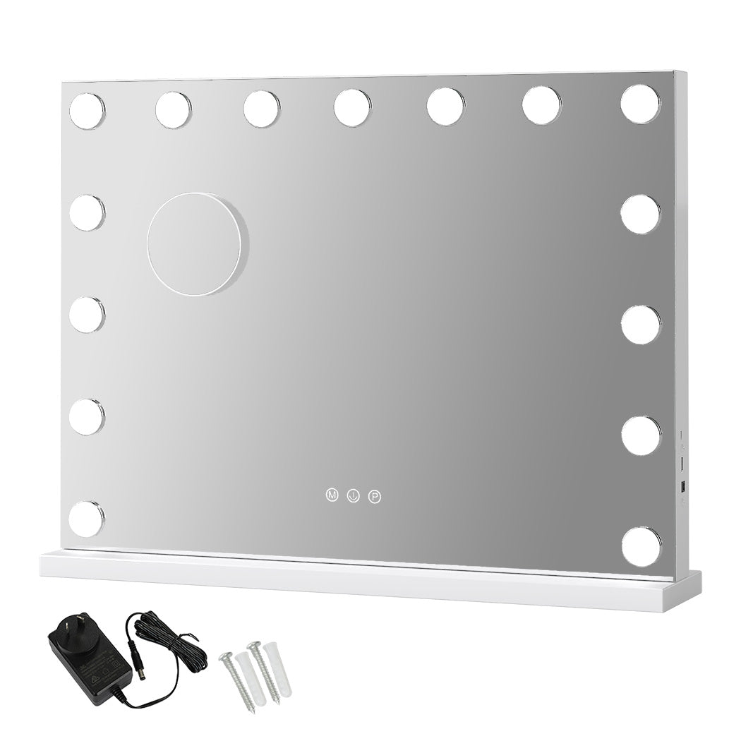 Yezi LED Hollywood Makeup Mirror 45x58cm-2065254270856466432