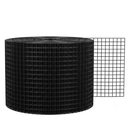 Mountview Bird Proofing Mesh Set PVC 60 Fixing Clips 30m for Solar Panel Black-2100035035343228928