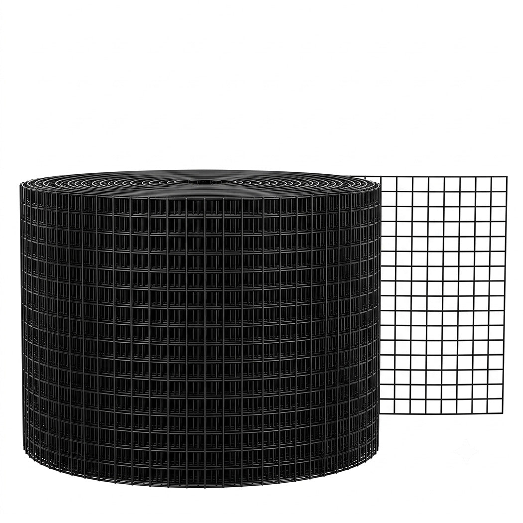 Mountview Solar Panel Bird Mesh PVC Coated 30m Roof Guard for Pigeons Black-2100035035158679552