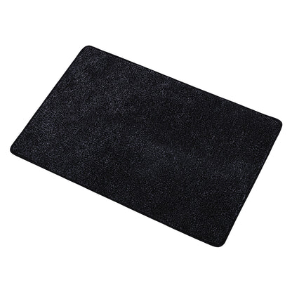 Marlow Door Mat Indoor 90x60cm Non Slip Washable Rug For Front Coal Grey-2109799592898531329