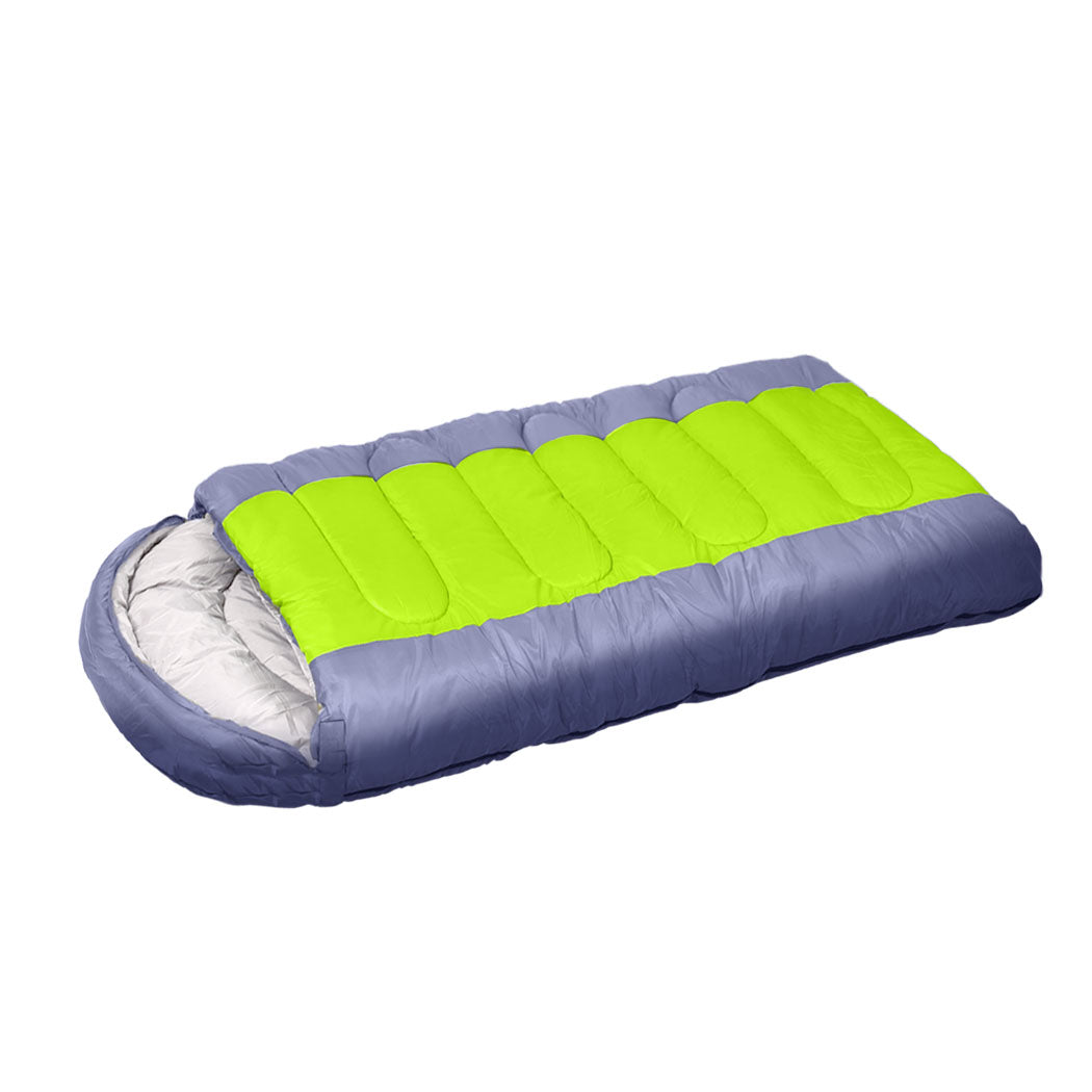 Mountview Sleeping Bag Outdoor Camping Grey-2065254371851112449