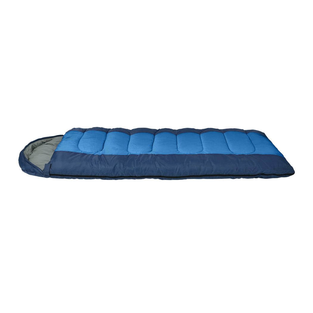 Mountview Sleeping Bag Outdoor Camping Blue-2065254371293270017