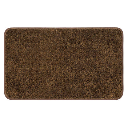 Marlow Door Mat Non Slip Absorbent Washable Pet Friendly for Entrance Brown-2109799592705593346