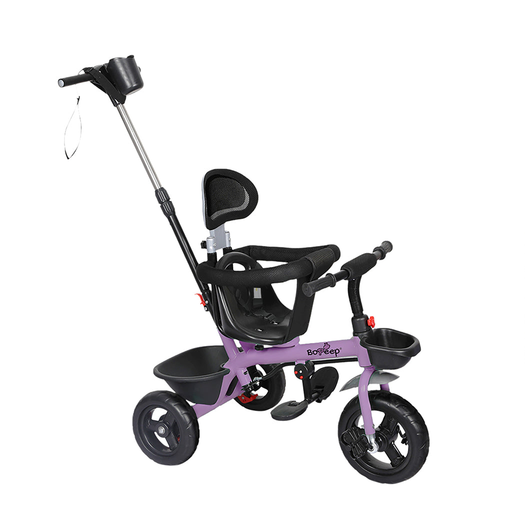 BoPeep Kids Tricycle Ride-On Trike - Toddler, Purple