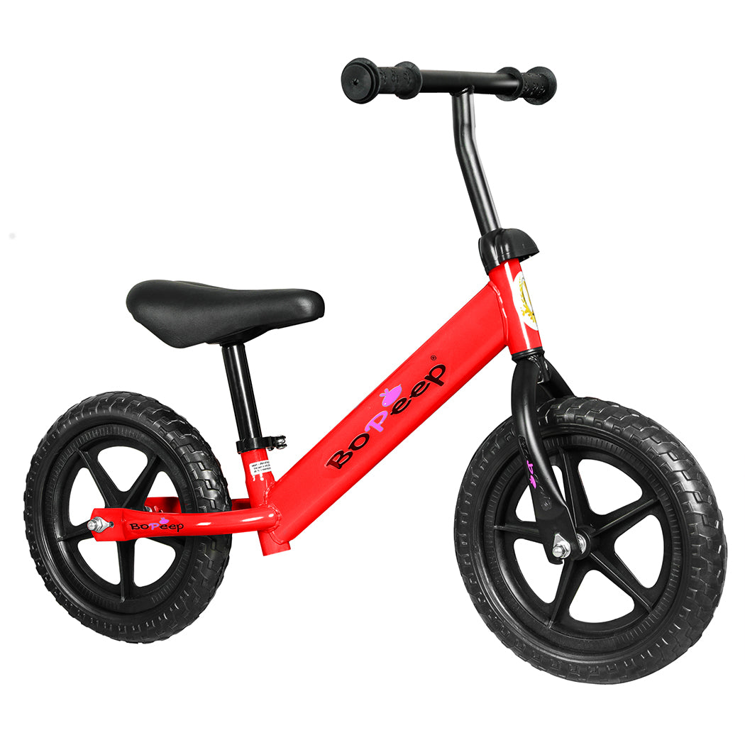 BoPeep Kids Balance Bike Ride On Toys Red-2029387266954235905