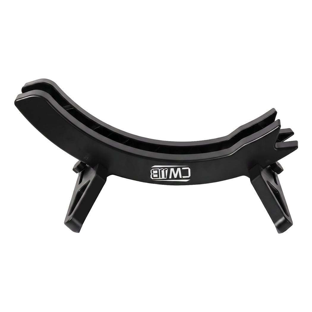 Monvelo Bike Stand Wide ABS Wheel Holder for Garage Indoor Floor Storage Black-2100035001121902593
