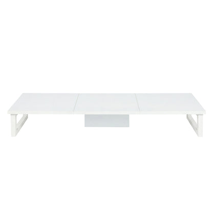 Levede Dual Monitor Stand Riser Desk Laptop Computer Organizer Laptop Shelf 90cm-2072893559849226241