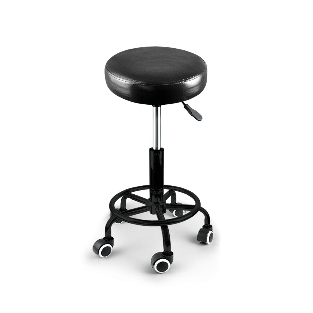 Levede 2x Salon Stool Swivel Bar Stools-2018816816809381889