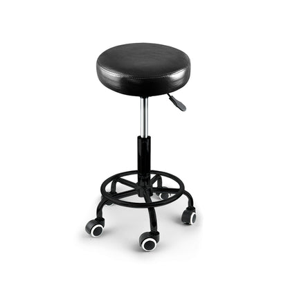 Levede 2x Salon Stool Swivel Bar Stools-2018816816809381889