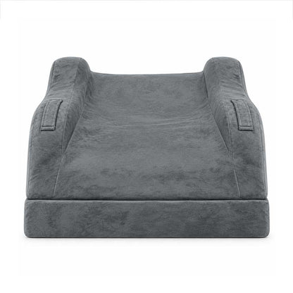 DreamZ Leg Elevation Pillow After Surgery Gel Memory Foam Double Leg Grey-2109799598040748034