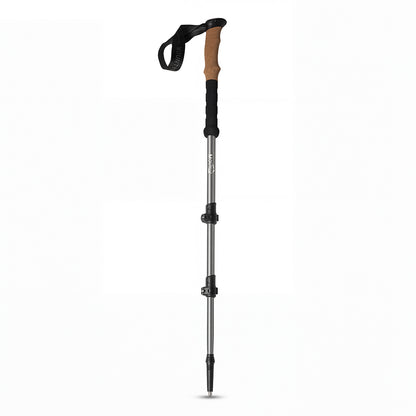 Mountview 2 Pcs Hiking Trekking Poles Walking Stick Adjustable Lightweight Grey-2065254309930602497