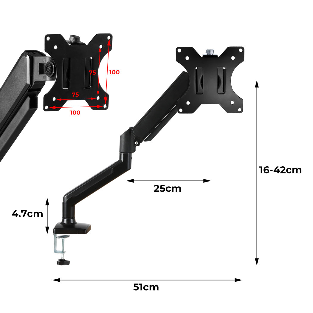 Traderight Monitor Stand Single Arm  for 13"-32"-2018816718301958146